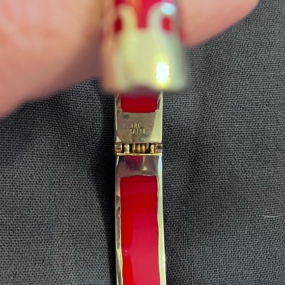 AHC Sailor Bracelet; red and gold - Picture 3 of 4